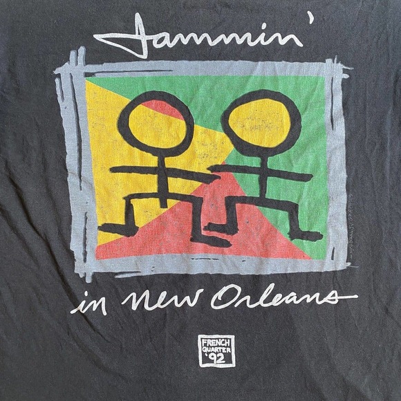 Vintage Jammin In New Orleans T-Shirt - Picture 3 of 12